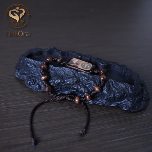 LinkOra Painted Benedictine bracelet (beads)