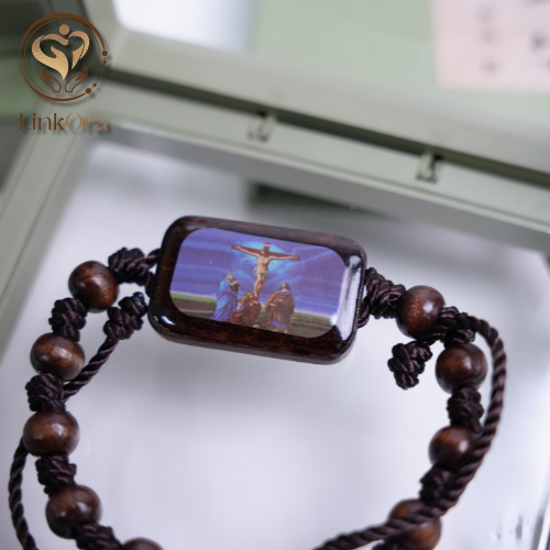 LinkOra Divine Image Adjustable Cord Bracelet - Image 5