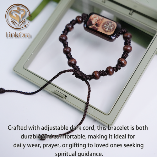 LinkOra Painted Benedictine bracelet (beads) - Image 3