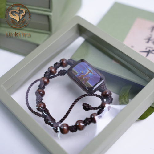 LinkOra Divine Image Adjustable Cord Bracelet - Image 4